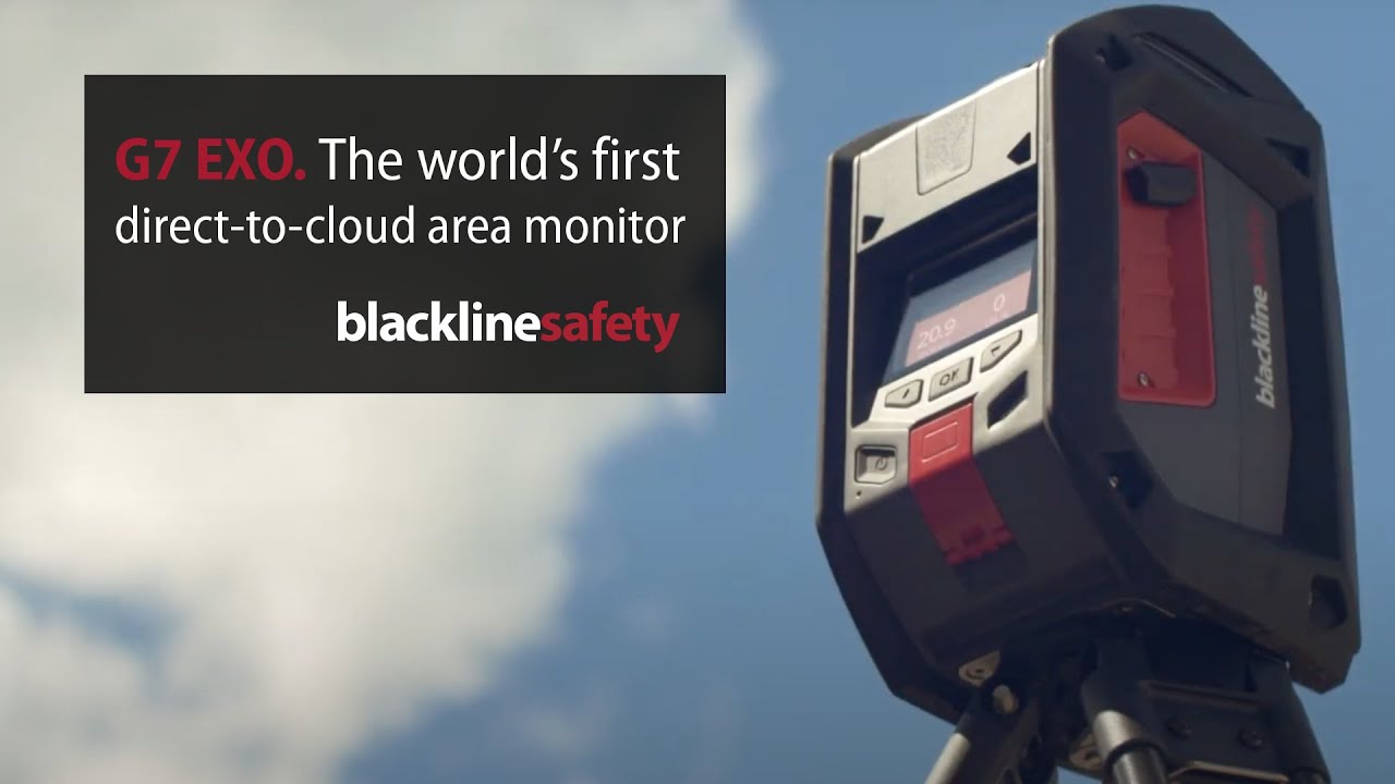 Welcome to The Cloud – Blackline Safety’s
Connected G7 EXO Area Gas Monitor